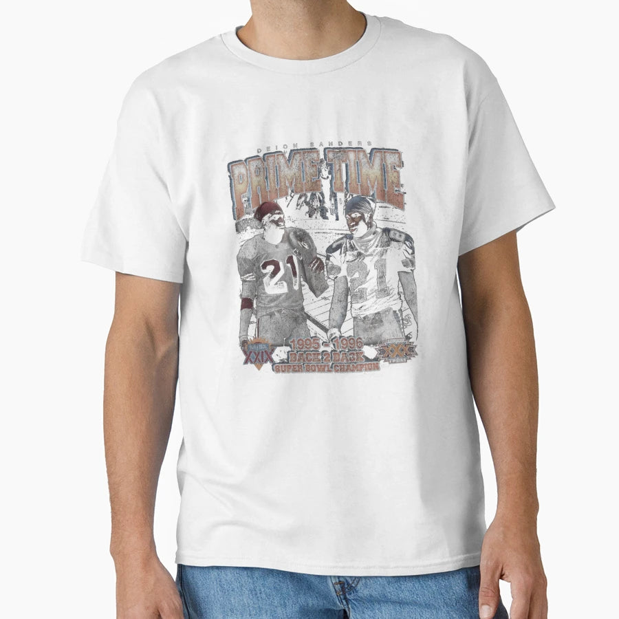 Deion Sanders B2B Superbowl Champion T-Shirt - Streetwear Style Unisex - T-Shirt, Sweatshirt, Hoodie
