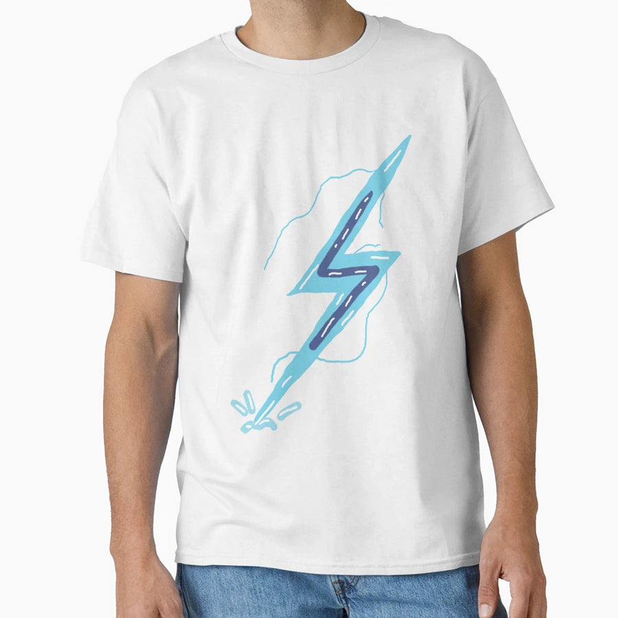 Lightning Bolt T-Shirt - Custom Art Print Men Women - T-Shirt, Sweatshirt, Hoodie