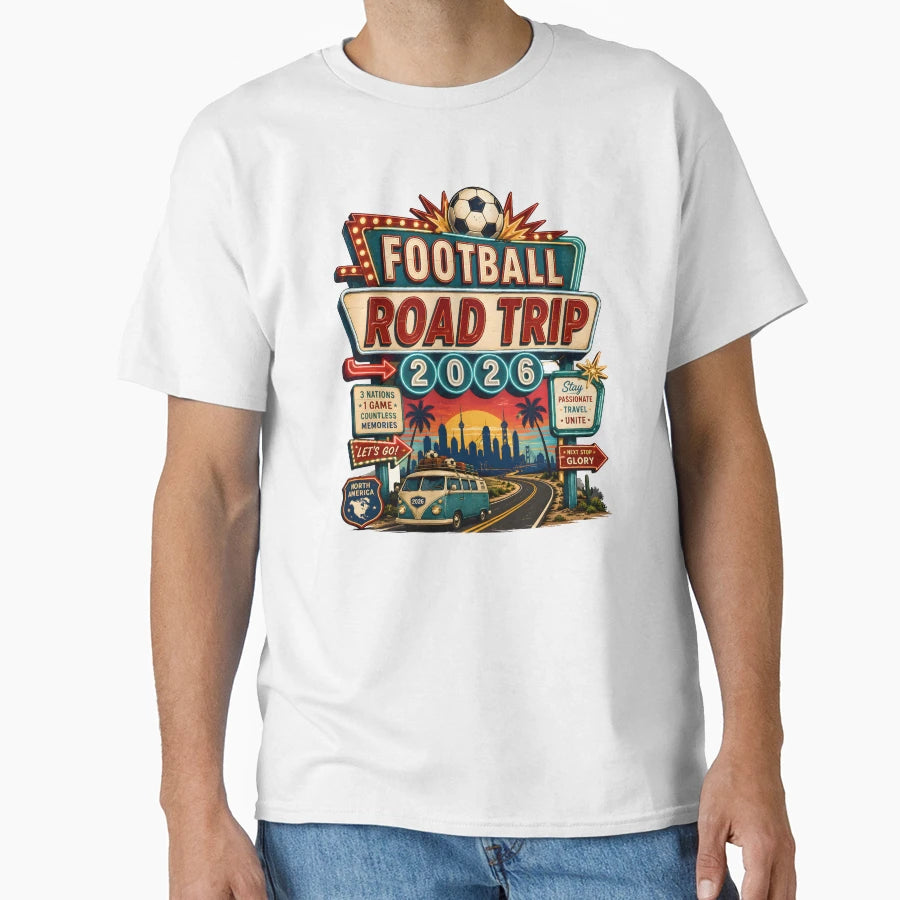 Football Road Trip T-Shirt - Streetwear Style for Adults - T-Shirt, Sweatshirt, Hoodie