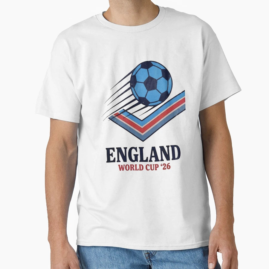 England World Cup 2026 Soccer T-Shirt - Graphic Print Men Women - T-Shirt, Sweatshirt, Hoodie