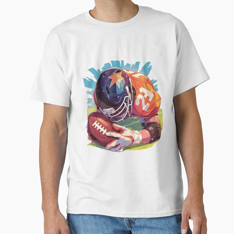 Football T-Shirt - Trendy Graphic Men Women - T-Shirt, Sweatshirt, Hoodie