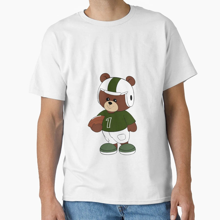 Bear American Soccer T-Shirt - Trendy Graphic for Adults - T-Shirt, Sweatshirt, Hoodie