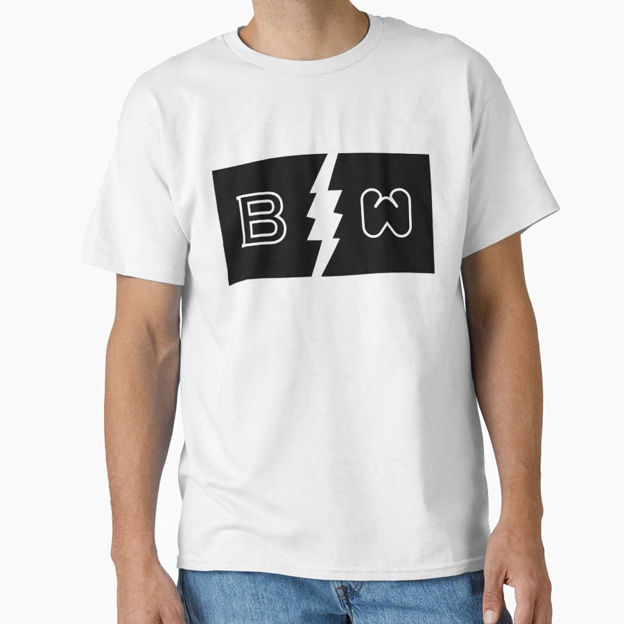 Bw Lightning T-Shirt - Aesthetic Graphic Men Women - T-Shirt, Sweatshirt, Hoodie