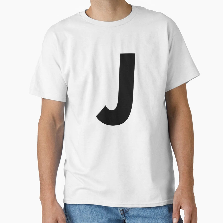 Letter J Word Jota Letra Jj T-Shirt - Streetwear Style Men Women - T-Shirt, Sweatshirt, Hoodie