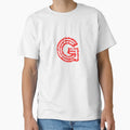 Letter G Red Static Glitch Art T-Shirt - Trendy Graphic Men Women - T-Shirt, Sweatshirt, Hoodie