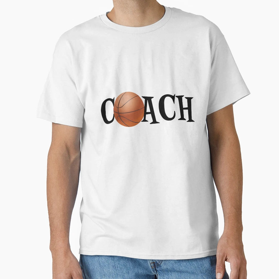 Basketball Coach T-Shirt - Trendy Graphic for Adults - T-Shirt, Sweatshirt, Hoodie