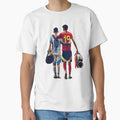 Lionel Messi And Foster Child T-Shirt - Minimalist Print for Adults - T-Shirt, Sweatshirt, Hoodie