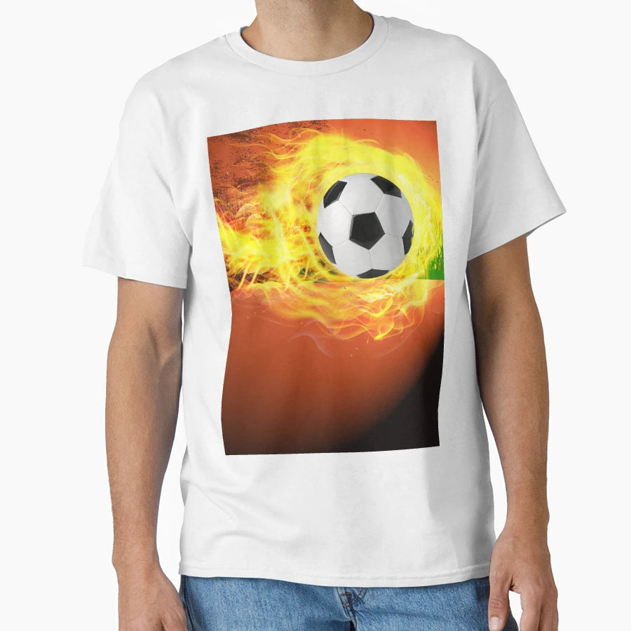 I Am Fire Ball No Text T-Shirt - Custom Art Print Men Women - T-Shirt, Sweatshirt, Hoodie