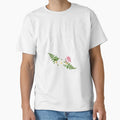 Floral Letter Q T-Shirt - Fun Novelty Design for Adults - T-Shirt, Sweatshirt, Hoodie