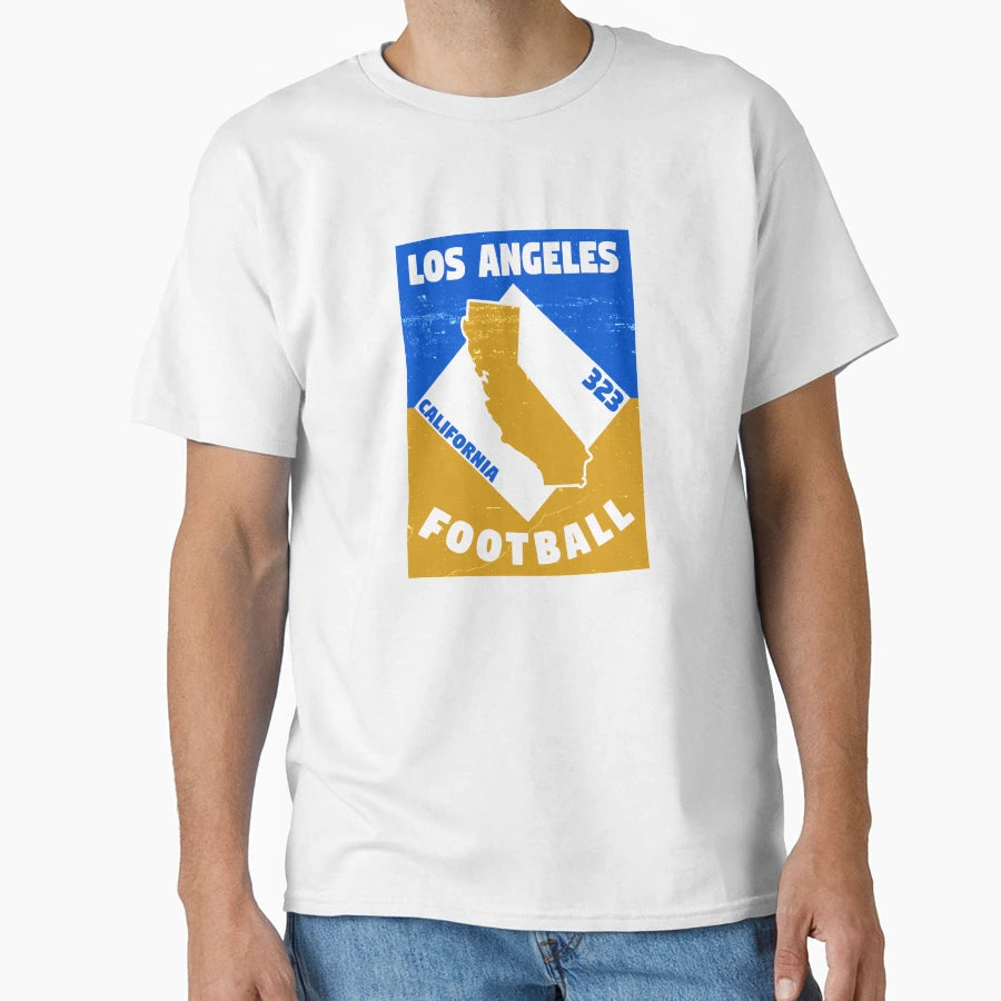Los Angeles C Football T-Shirt - Novelty Apparel for Adults - T-Shirt, Sweatshirt, Hoodie