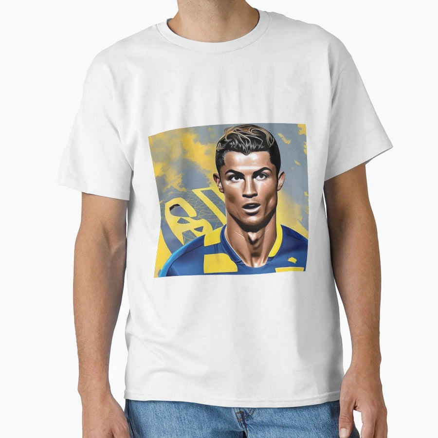 Ronaldo Al Nassr T-Shirt - Trendy Graphic Men Women - T-Shirt, Sweatshirt, Hoodie
