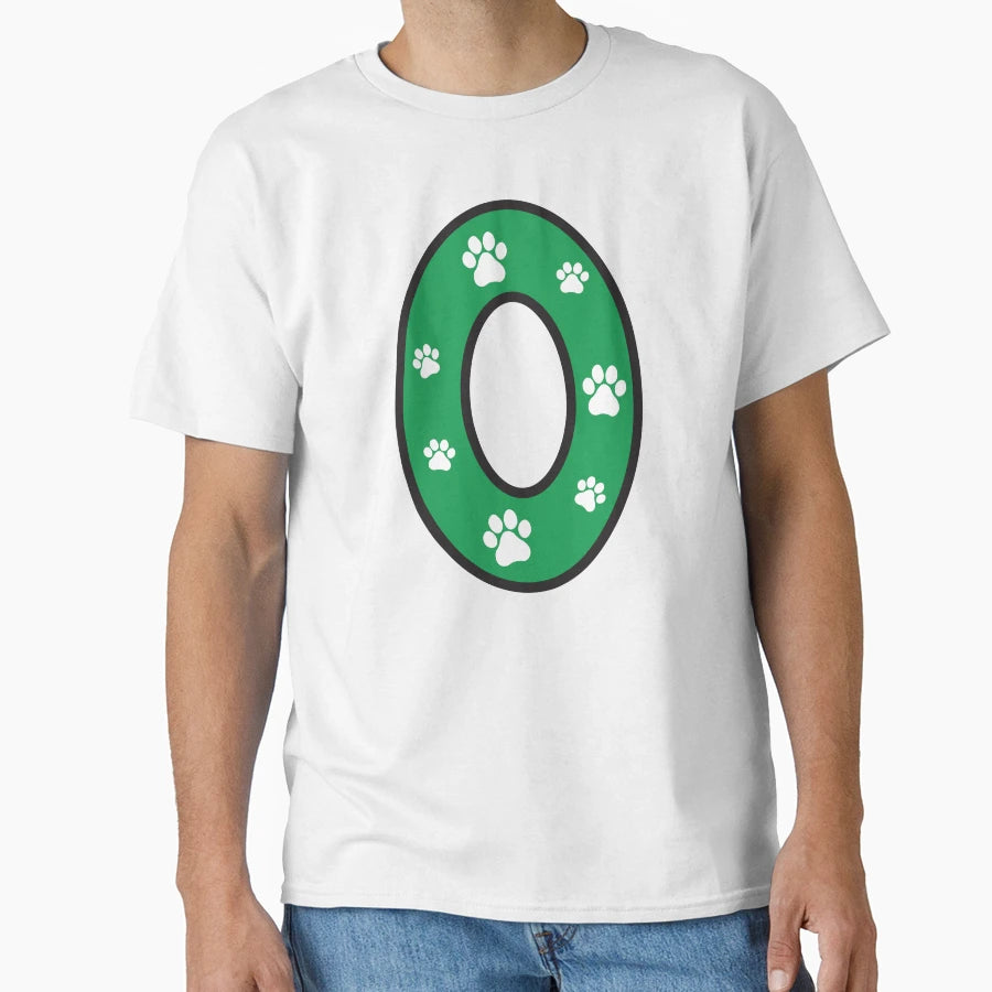Paw Alphabet T-Shirt - Minimalist Print for Adults - T-Shirt, Sweatshirt, Hoodie