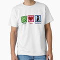 Peace Love Obstetrics Obgyn T-Shirt - Trendy Graphic Unisex - T-Shirt, Sweatshirt, Hoodie