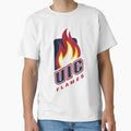 Ill Chicago Flames T-Shirt - Fun Novelty Design Men Women - T-Shirt, Sweatshirt, Hoodie