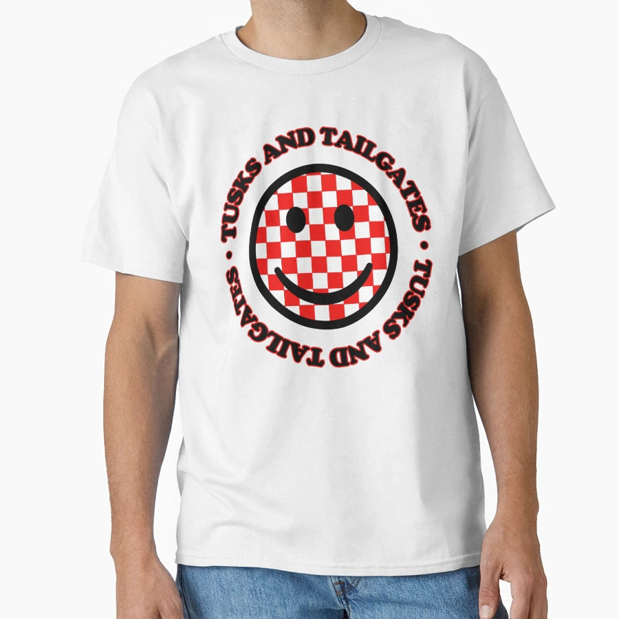 Tusks And Tailgates T-Shirt - Graphic Print for Adults - T-Shirt, Sweatshirt, Hoodie