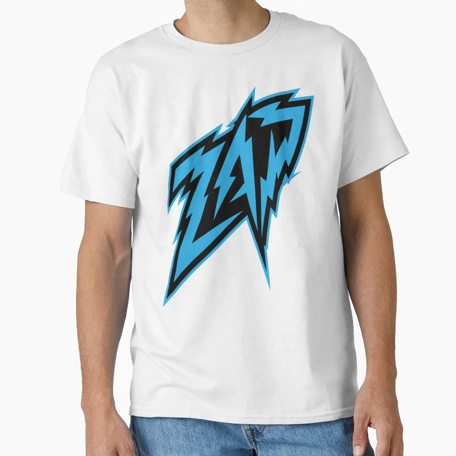 Zap Blue And Black T-Shirt - Trendy Graphic for Adults - T-Shirt, Sweatshirt, Hoodie