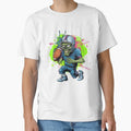 Football Zombie Player Funny T-Shirt - Fun Novelty Design Men Women - T-Shirt, Sweatshirt, Hoodie