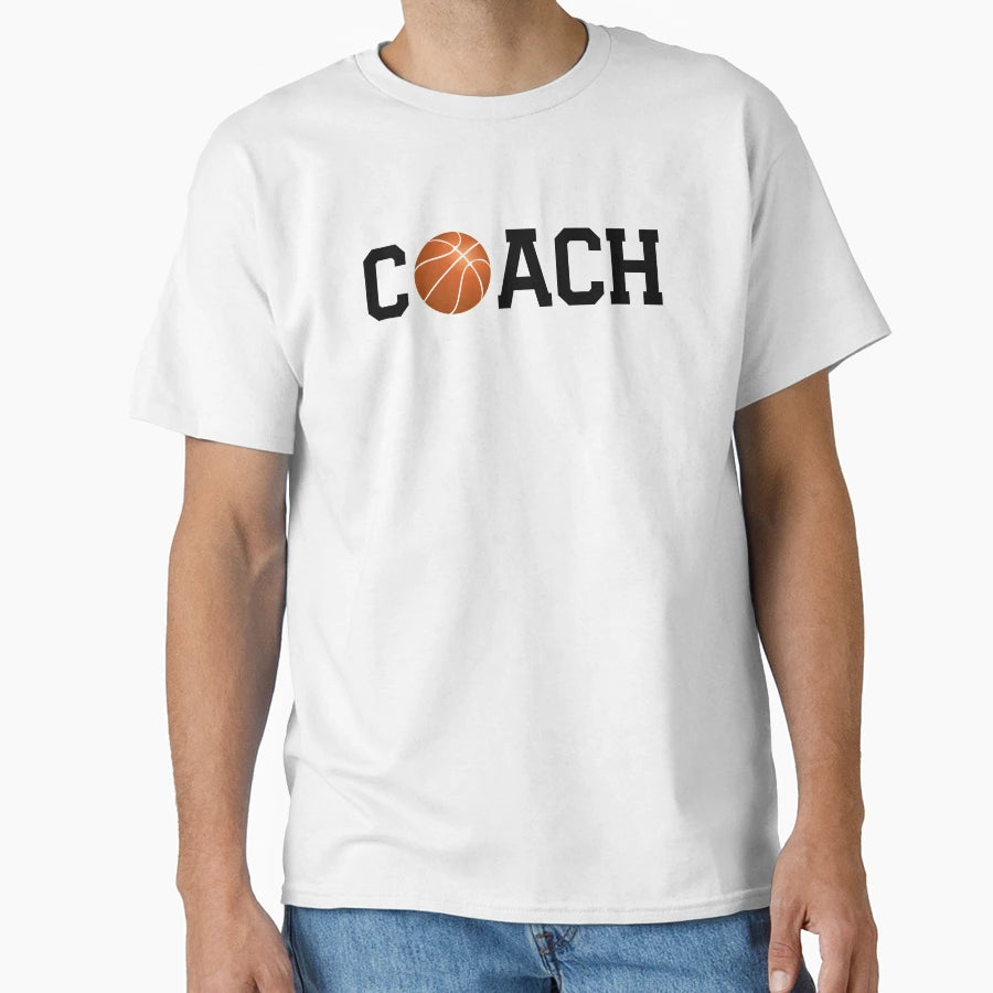 Basketball Coach T-Shirt - Custom Art Print Men Women - T-Shirt, Sweatshirt, Hoodie