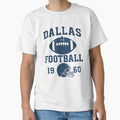 Dallas Football 1960 Helmet And Ball T-Shirt - Novelty Apparel Men Women - T-Shirt, Sweatshirt, Hoodie