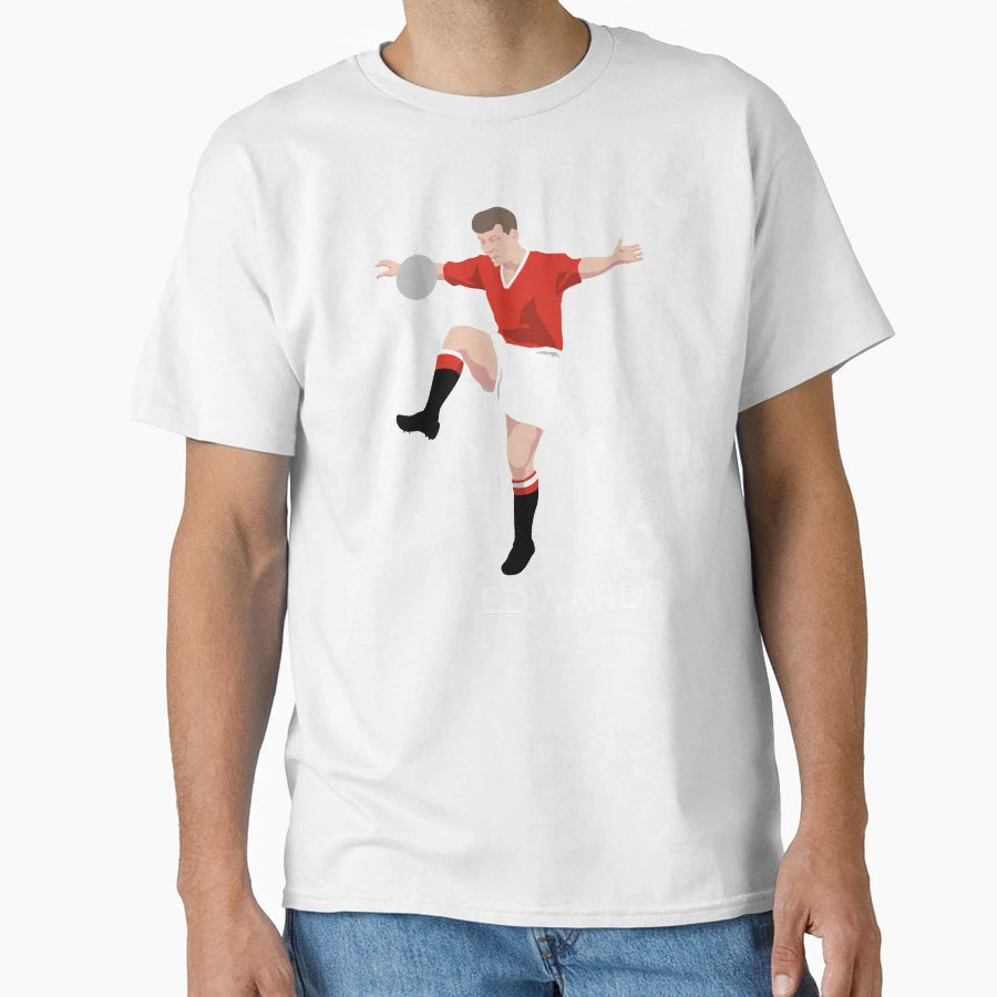 Duncan Edwards Utd Legend T-Shirt - Custom Art Print Unisex - T-Shirt, Sweatshirt, Hoodie