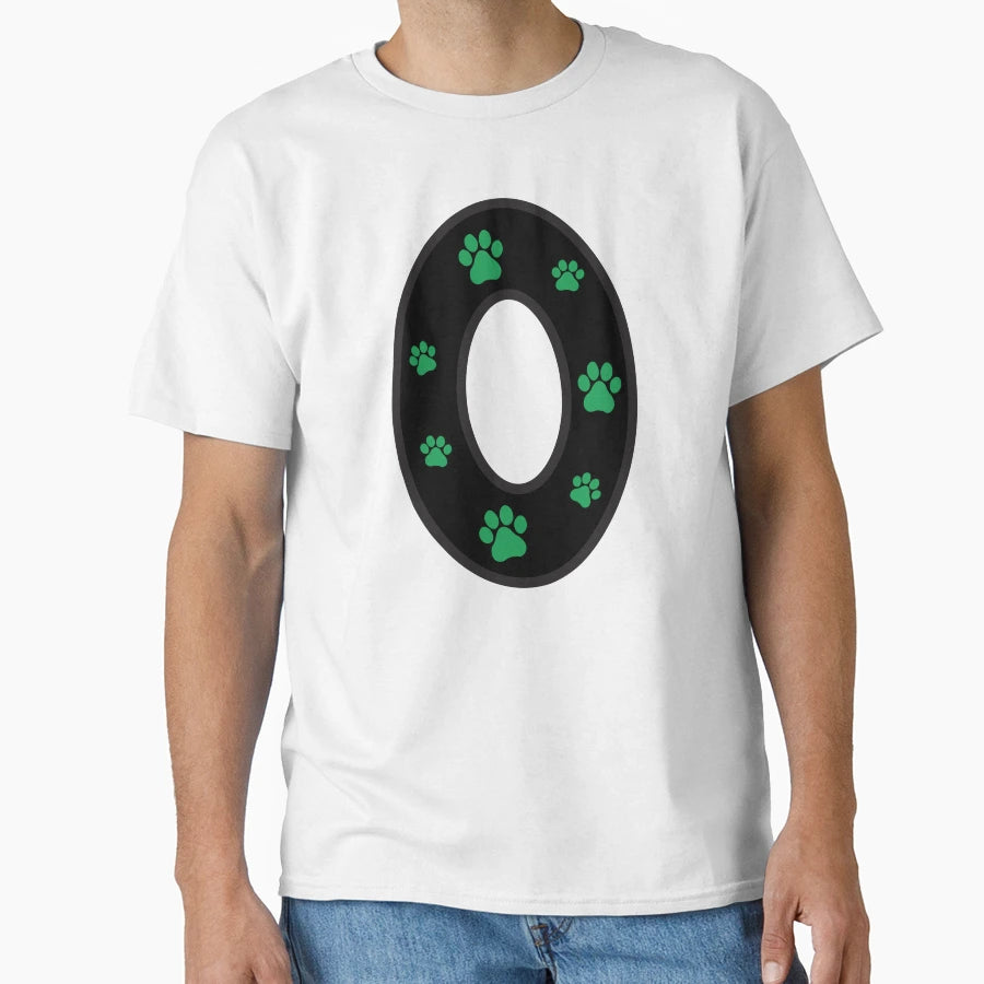 Paw Alphabet T-Shirt - Minimalist Print Unisex - T-Shirt, Sweatshirt, Hoodie