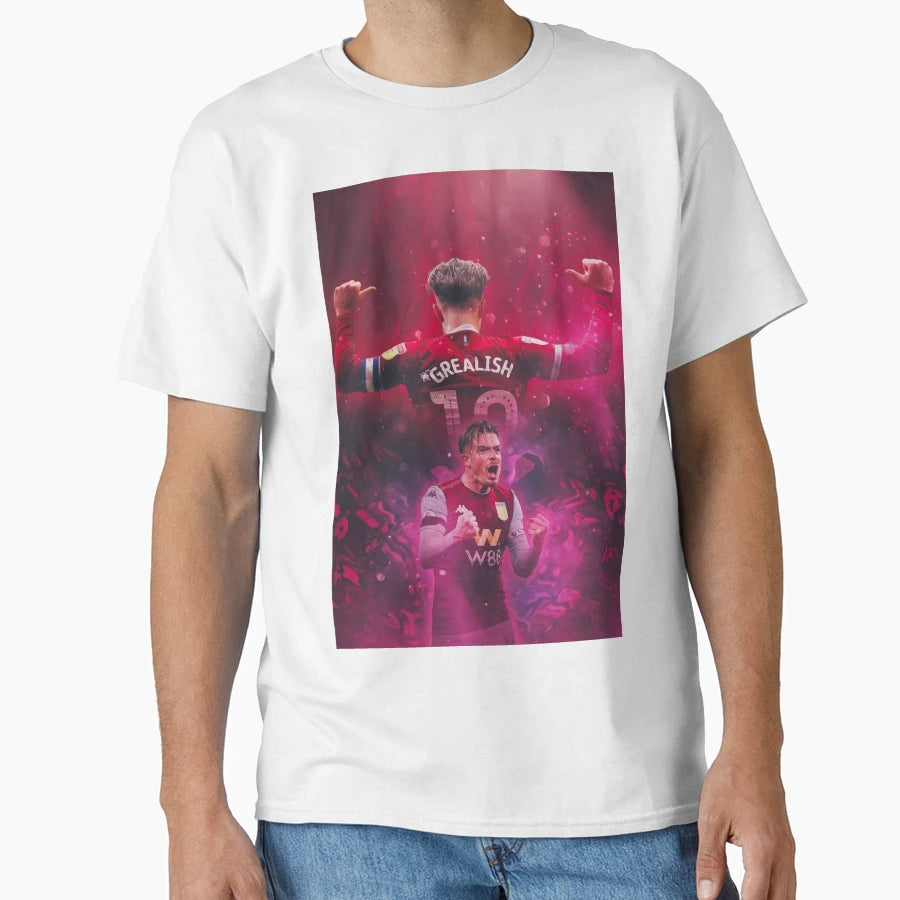 Jack Grealish T-Shirt - Minimalist Print Men Women - T-Shirt, Sweatshirt, Hoodie