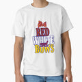 Red White And Bows 4Th July Patriotic T-Shirt - Novelty Apparel for Adults - T-Shirt, Sweatshirt, Hoodie