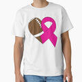 Football Fight Cancer T-Shirt - Aesthetic Graphic Unisex - T-Shirt, Sweatshirt, Hoodie