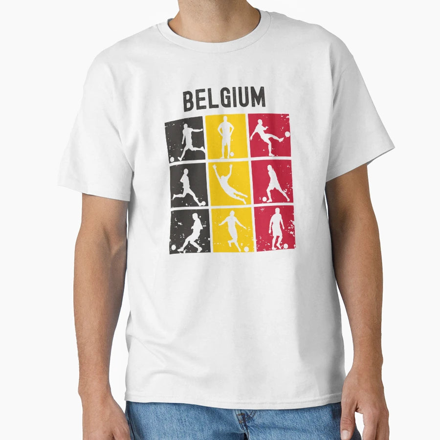 Belgium Soccer T-Shirt - Unique Graphic Men Women - T-Shirt, Sweatshirt, Hoodie
