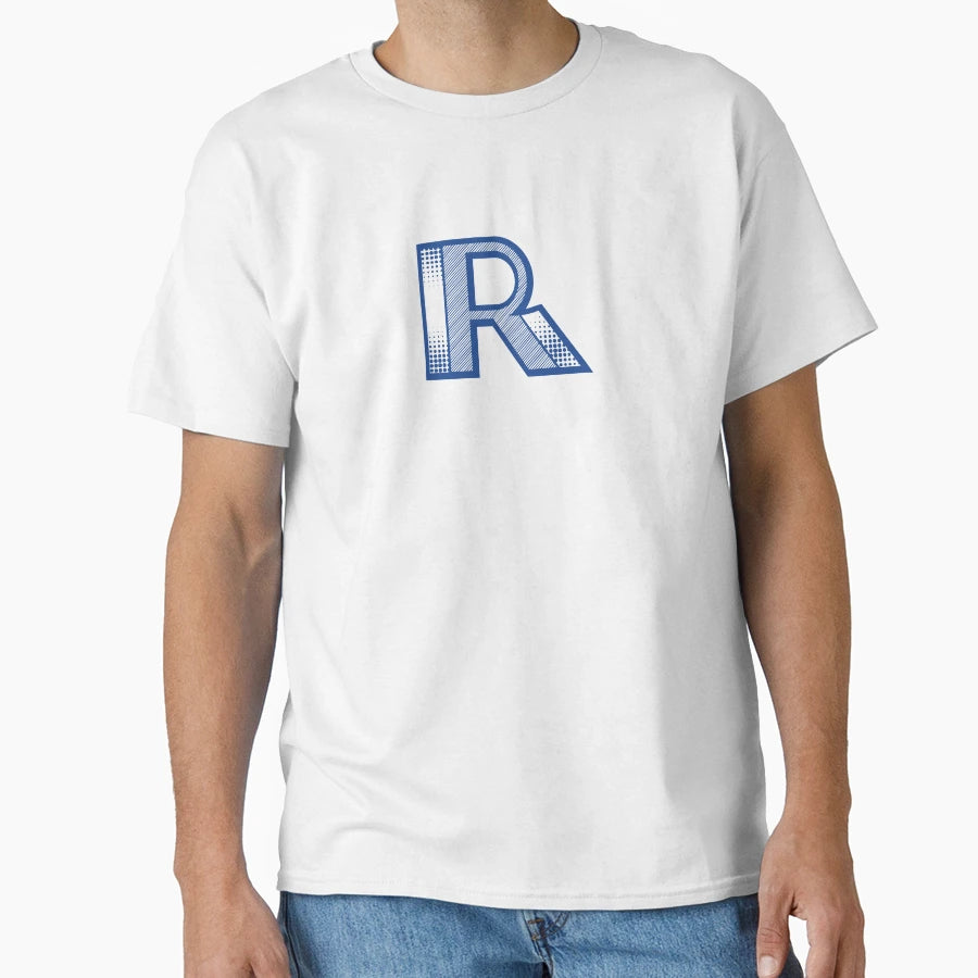 Modern Monogram Initial Letter R T-Shirt - Minimalist Print Men Women - T-Shirt, Sweatshirt, Hoodie