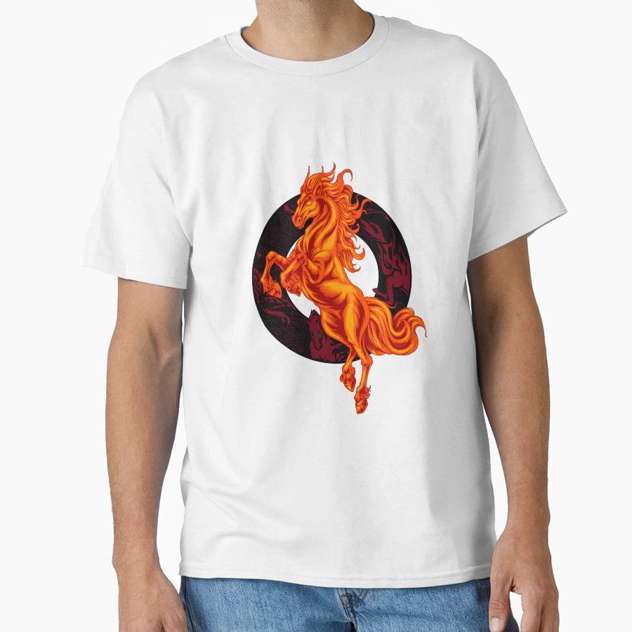 Fire Horse Year T-Shirt - Trendy Graphic Men Women - T-Shirt, Sweatshirt, Hoodie
