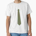 Football Neck Tie Casual T-Shirt - Minimalist Print for Adults - T-Shirt, Sweatshirt, Hoodie