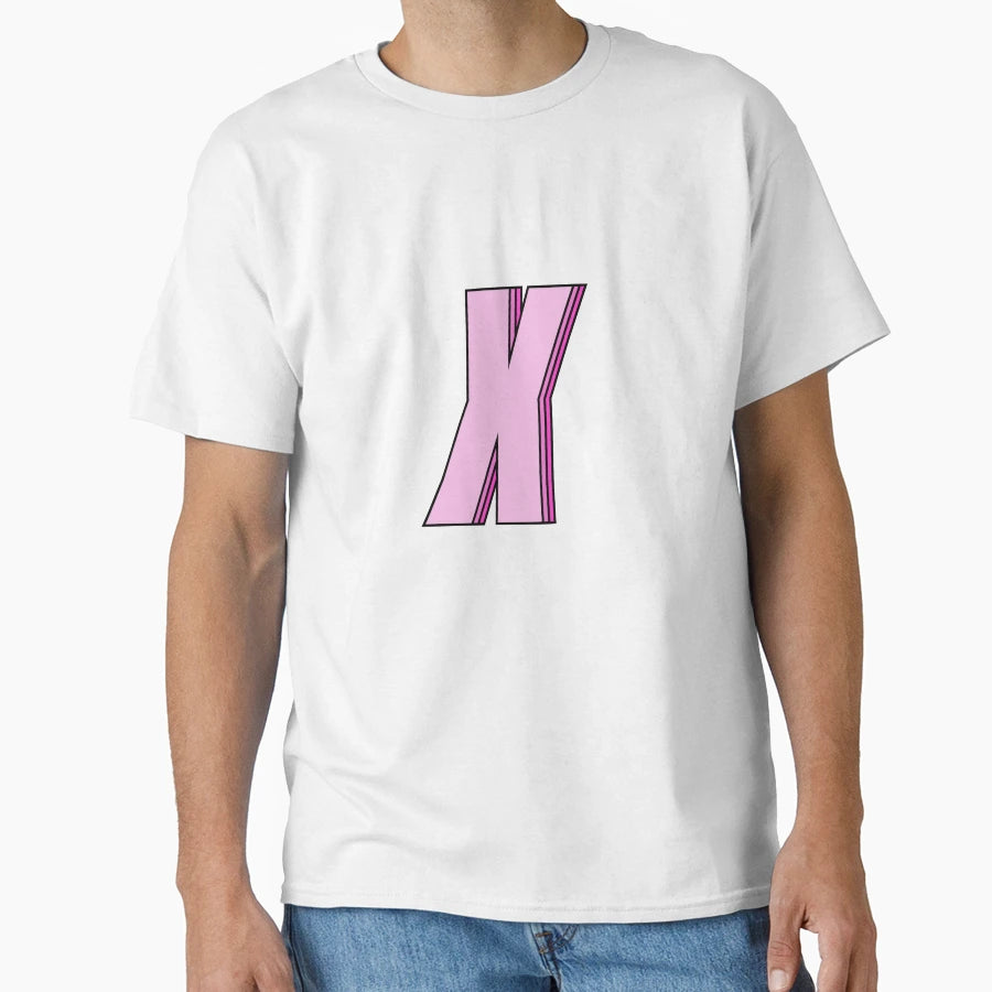 X Letter T-Shirt - Streetwear Style Unisex - T-Shirt, Sweatshirt, Hoodie