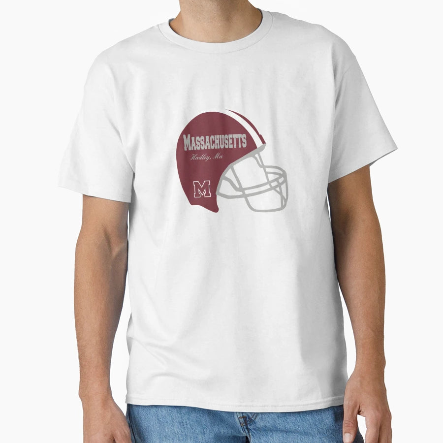 Hadley Massachusetts Ma Football T-Shirt - Aesthetic Graphic for Adults - T-Shirt, Sweatshirt, Hoodie