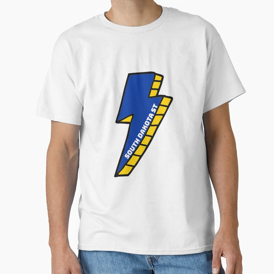 South Dakota State University Lightning T-Shirt - Minimalist Print Unisex - T-Shirt, Sweatshirt, Hoodie