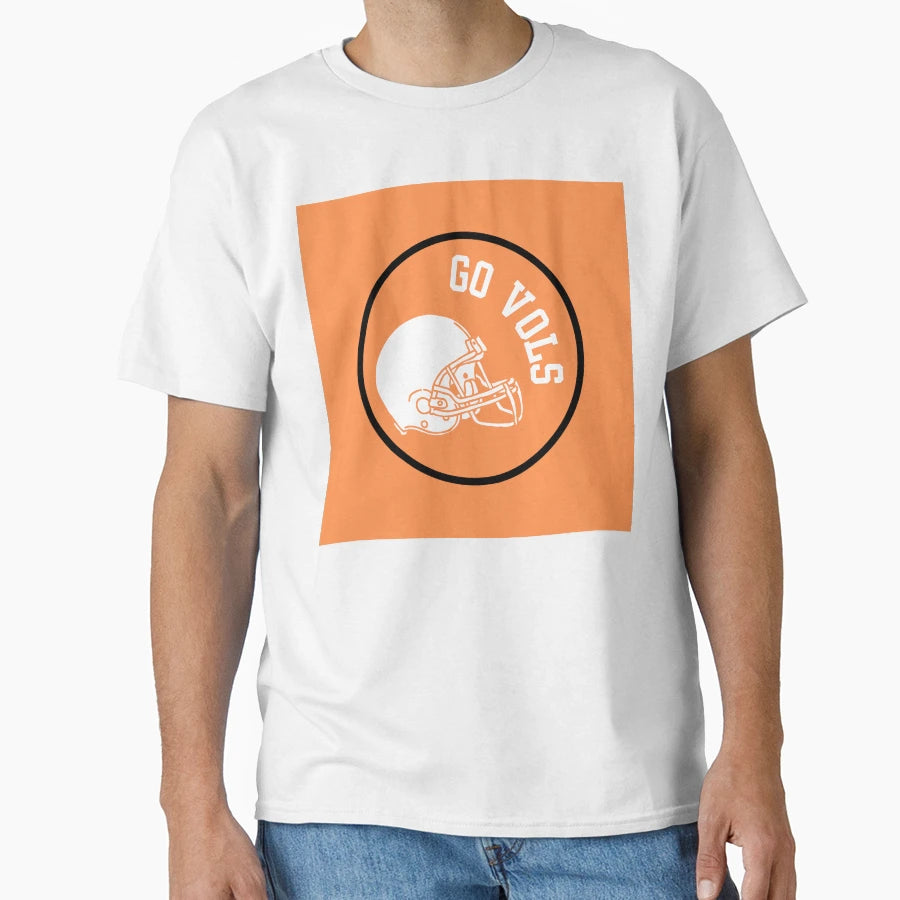 Go Vols Football Helmet University T-Shirt - Unique Graphic Unisex - T-Shirt, Sweatshirt, Hoodie