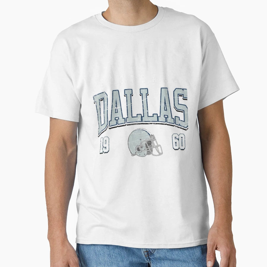 Art Dallas Cowboys T-Shirt - Minimalist Print for Adults - T-Shirt, Sweatshirt, Hoodie