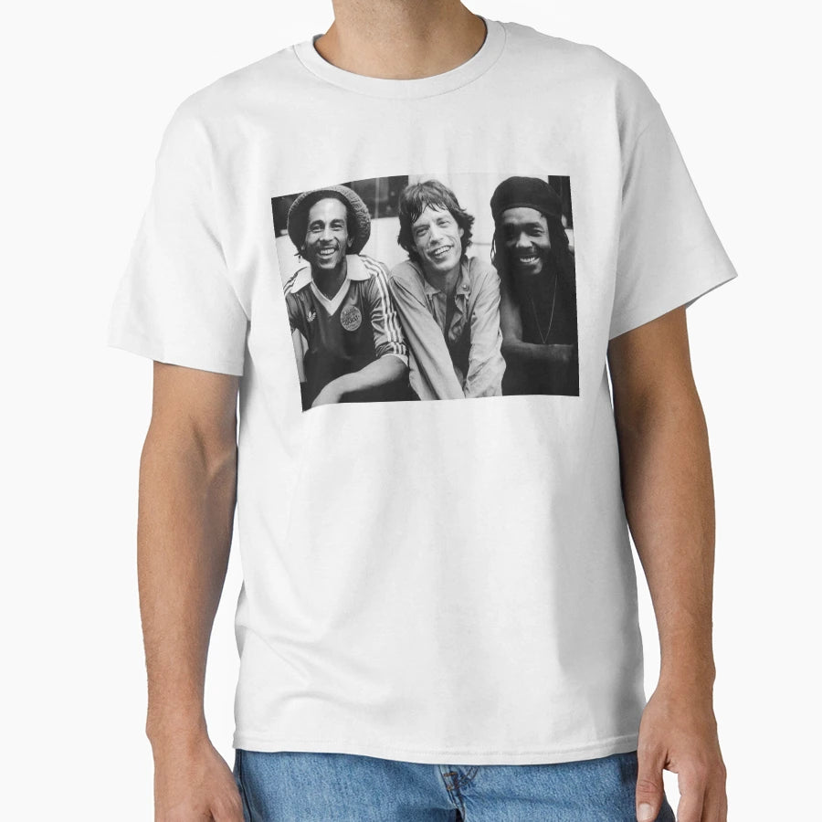 Bob Marley Mick Jagger Peter Tosh T-Shirt - Streetwear Style for Adults - T-Shirt, Sweatshirt, Hoodie