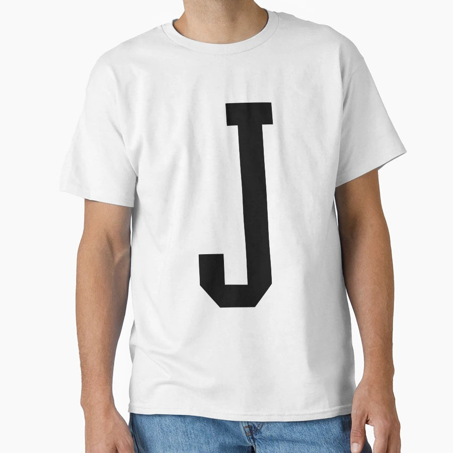Letter J T-Shirt - Custom Art Print Unisex - T-Shirt, Sweatshirt, Hoodie