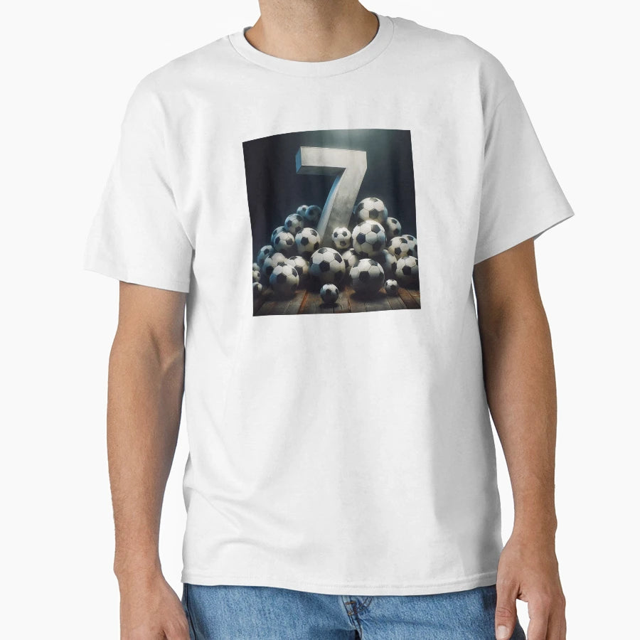 Number 7 T-Shirt - Fun Novelty Design Unisex - T-Shirt, Sweatshirt, Hoodie