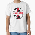 England Football T-Shirt - Graphic Print Unisex - T-Shirt, Sweatshirt, Hoodie