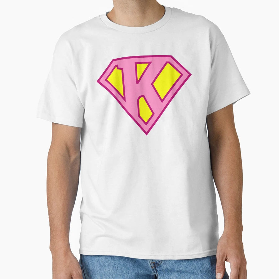Letter K Super Letter Vol 2 T-Shirt - Custom Art Print Men Women - T-Shirt, Sweatshirt, Hoodie