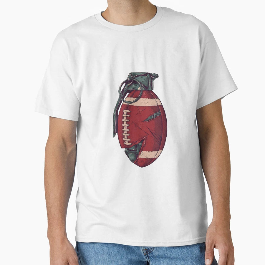 American Football T-Shirt - Custom Art Print for Adults - T-Shirt, Sweatshirt, Hoodie