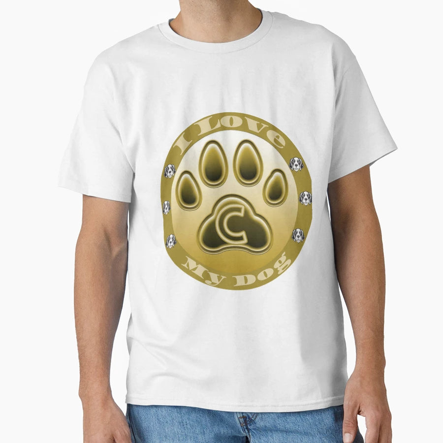 Love Dog C T-Shirt - Streetwear Style Men Women - T-Shirt, Sweatshirt, Hoodie