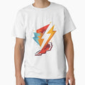 Electric Energy Bold Geometric T-Shirt - Unique Graphic for Adults - T-Shirt, Sweatshirt, Hoodie