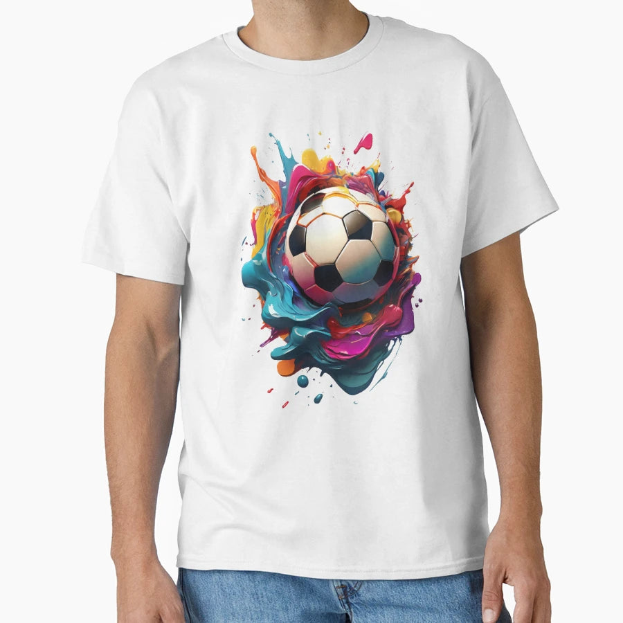 Chromatic Football T-Shirt - Fun Novelty Design Men Women - T-Shirt, Sweatshirt, Hoodie