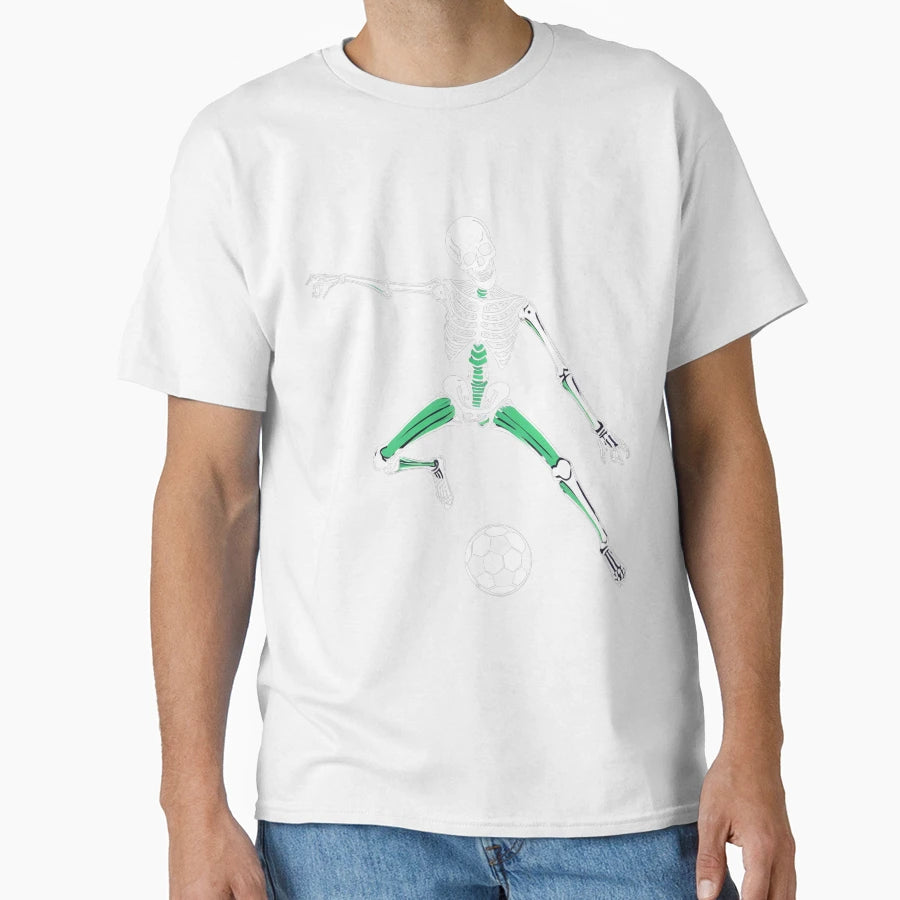 Skeleton Football T-Shirt - Trendy Graphic Unisex - T-Shirt, Sweatshirt, Hoodie