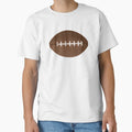 Football Pattern T-Shirt - Graphic Print Unisex - T-Shirt, Sweatshirt, Hoodie