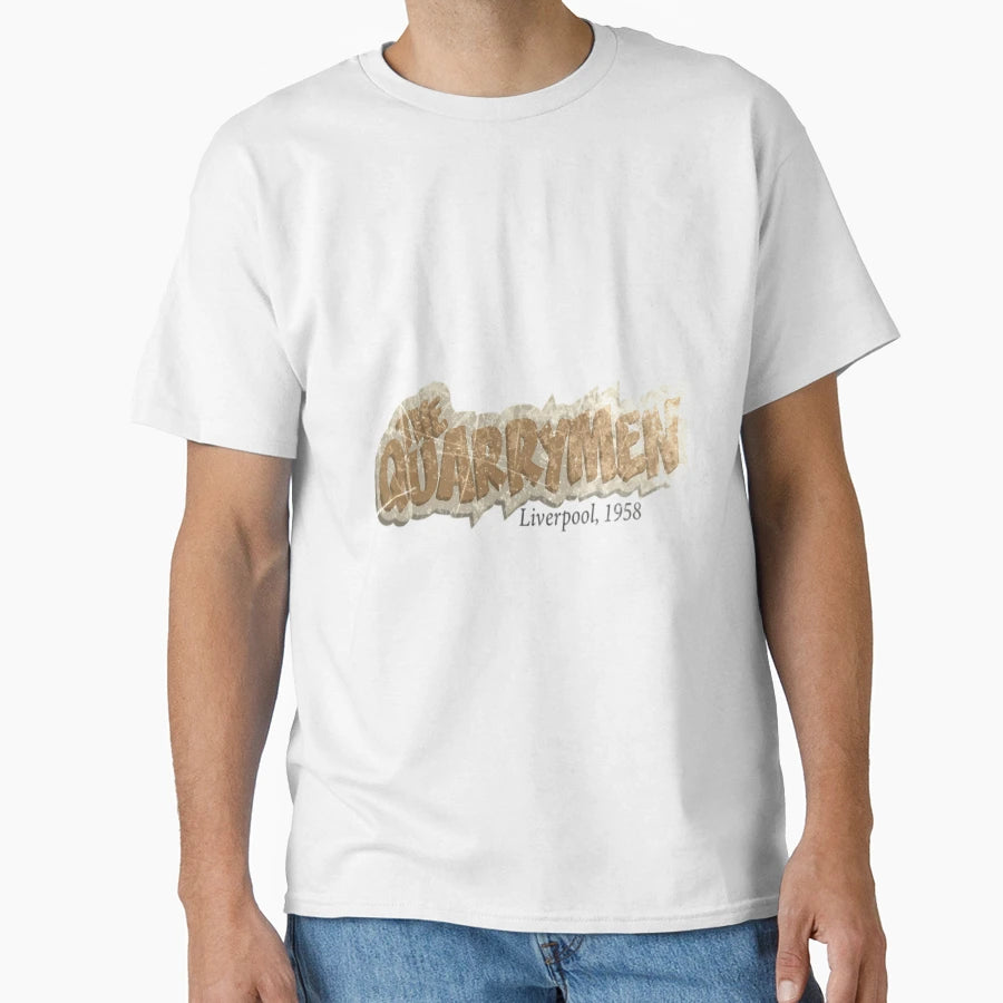 Quarrymen Logo Lightweight T-Shirt - Casual Everyday Wear Unisex - T-Shirt, Sweatshirt, Hoodie