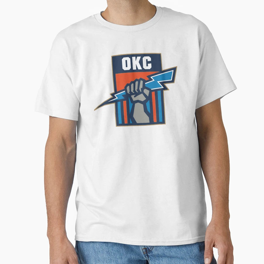 Oklahoma City T-Shirt - Custom Art Print Men Women - T-Shirt, Sweatshirt, Hoodie